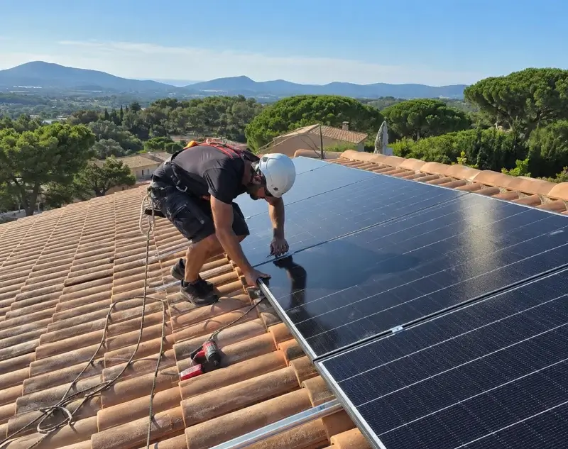 Installateur panneaux solaires Saint-Symphorien-d'Ozon — pose photovoltaïque sur toiture
