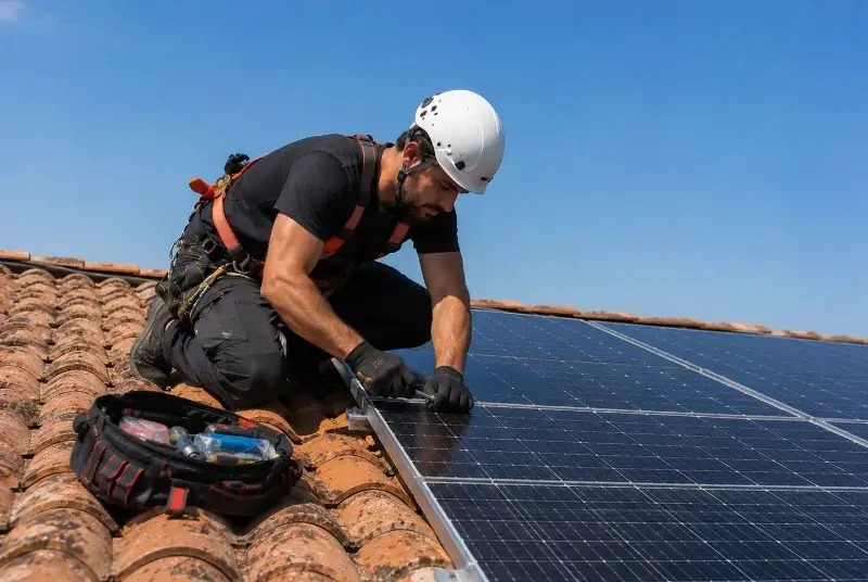 Maintenance et monitoring de panneaux solaires à Saint-Symphorien-d'Ozon