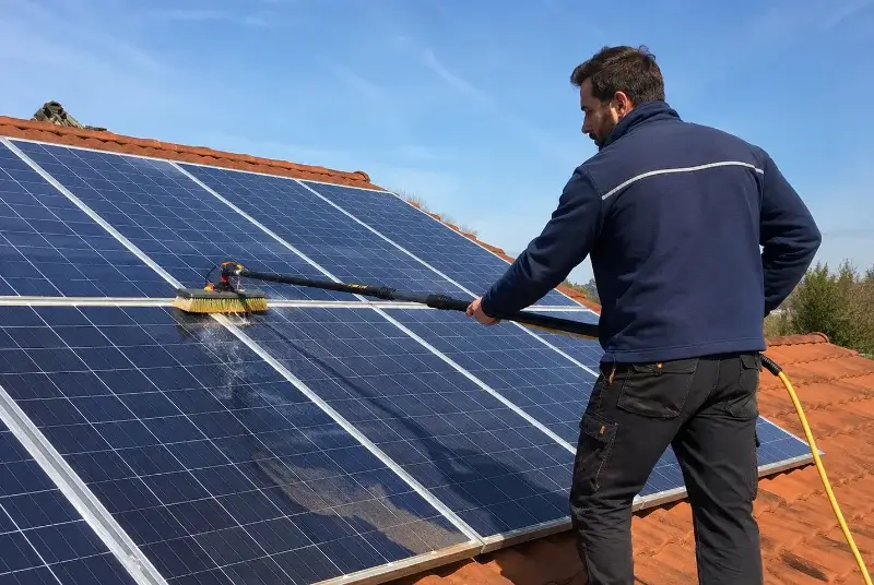 Nettoyage et entretien de panneaux solaires à Saint-Symphorien-d'Ozon